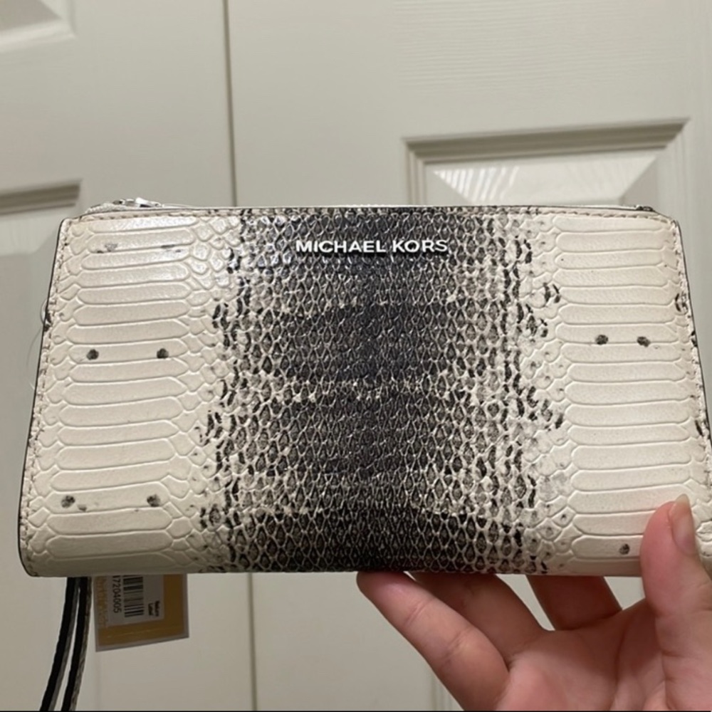 MICHAEL Michael Kors Jet Set Double Zip Wristlet